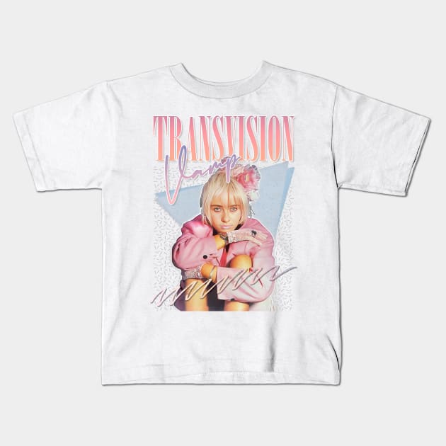 Transvision Vamp / 80s Retro Fan Art Kids T-Shirt by DankFutura